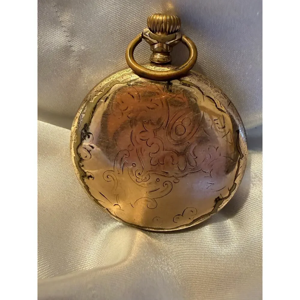 Antique Hamilton Watch Co. Pocket Watch | Gold-Filled Case | Not Running (CCC47)